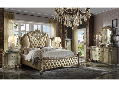 Cama decorativa, diseño de cabecero de lujo de hotel, camas dobles, dormitorio de cuero