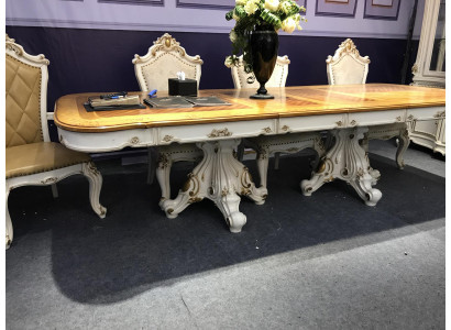 Estilo barroco rococó muebles mesa de comedor mesas comedor juego tallado