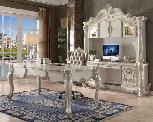Mesa de ordenador con estantes Escritorio de oficina Estantería Secretaria de ordenador