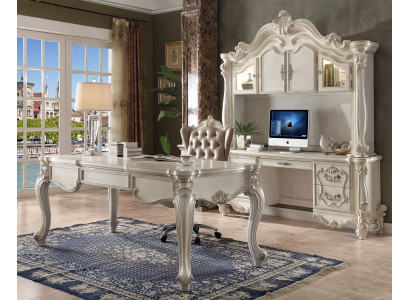 Mesa de ordenador con estantes Escritorio de oficina Estantería Secretaria de ordenador