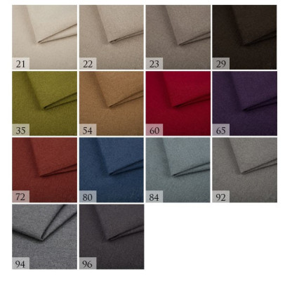 Set de sofás de 3 piezas - sofá de 3 plazas + 2 plazas + 1 plaza, conjunto de sofás de tela color naranja nuevo.