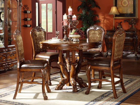 4 sillas de madera auténtica con asiento acolchado, juego de comedor, sillas de comedor.