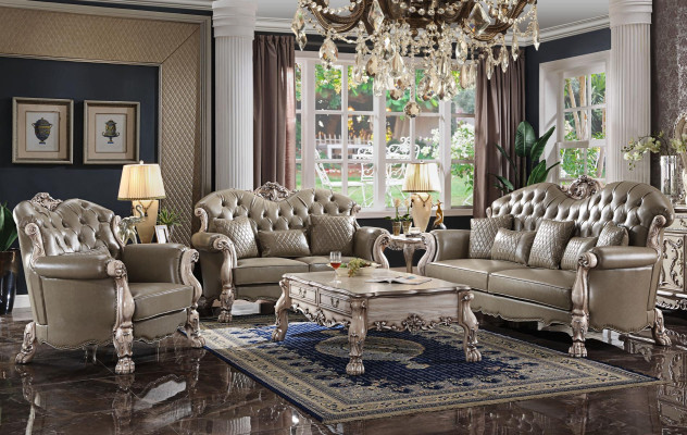 Sofá individual barroco, sofá tapizado, sofá para televisión, diseño de sala de estar nuevo