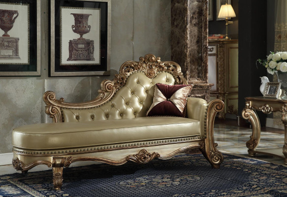 Chaise longue, tumbona, sillón relax, sofá cama, tumbona de confort, decoración, lujo, barroco.