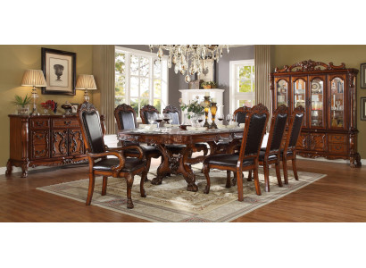 Mesa de comedor Conjunto de mesa de madera de comedor Sala de estar Conjunto de mesas de diseño