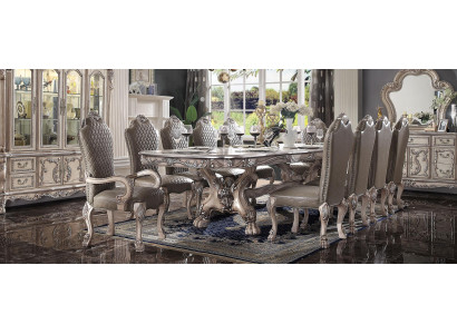 Conjunto de comedor Essen Grupo de mesa Mesas 9 piezas Juego completo Mesa de comedor 8 sillas Nuevas