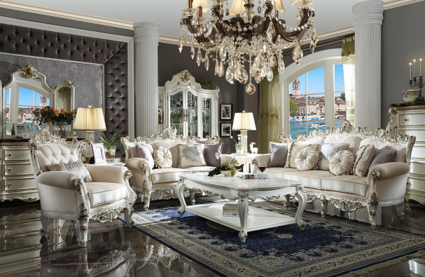 Sofá conjunto de 3+2+1 asientos conjunto de sofá de salón tapicería decorativa Sofás