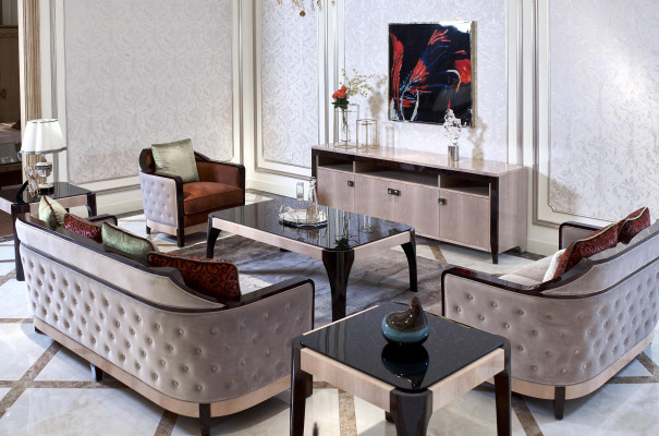 Juego de sofás de 3 plazas + 2 plazas + 1 plaza, diseño de sofás acolchados, grupo de sofás.