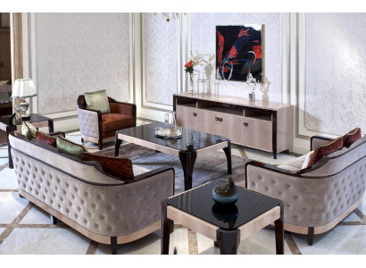 Juego de sofás de 3 plazas + 2 plazas + 1 plaza, diseño de sofás acolchados, grupo de sofás.