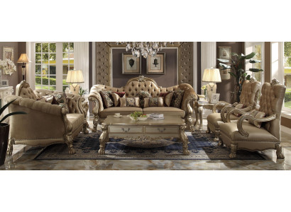 Juego de sofás de lujo 3+2+1+1 asientos Sofá Acolchado Sofá Couches Couch
