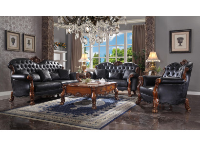 Set completo conjunto de sofá 3 2 1 plazas + mesa de centro conjunto de sala de estar de diseño.