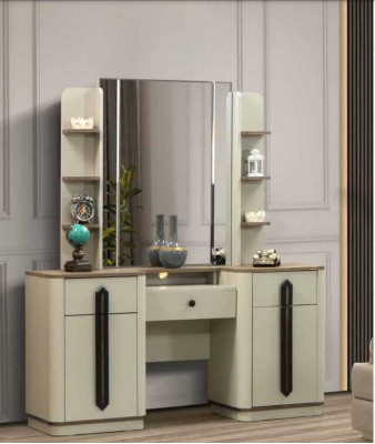 Espejo tocador consola mesas de maquillaje de lujo consolas de madera nuevas