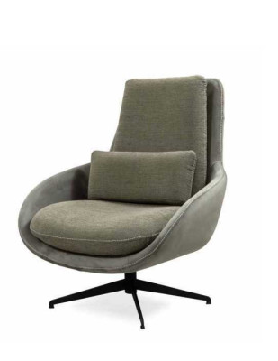 Estilo elegante Sillón Muebles de diseñador para sala de estar nuevos Lujo color verde