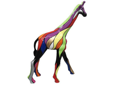 Diseño Estatua Escultura colorida Figuras abstractas Estatuas Pintadas a mano Decoración