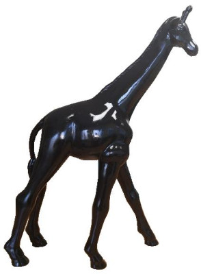 Figuras de diseñador Decoraciones modernas Estatua de jardín Jirafa Escultura Esculturas