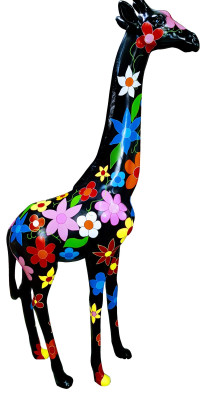 Figuras de diseñador Decoraciones modernas Estatua de jirafa de jardín Escultura Esculturas