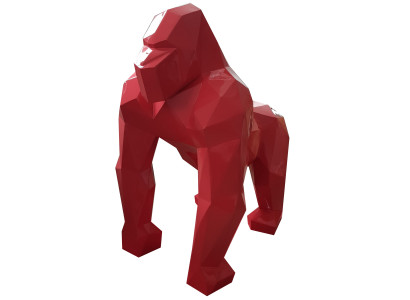 Gorila Figuras modernas Estatuas Decoración Decoración Jardín Nuevo Diseñado Figura Estatua