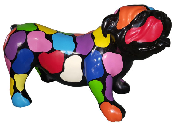 Figuras de decoración modernas  Escultura de perro para jardín. Esculturas de diseñador. Estatua.