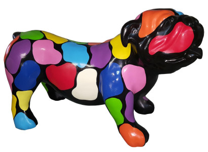 Figuras de decoración modernas  Escultura de perro para jardín. Esculturas de diseñador. Estatua.