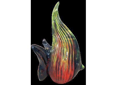 Diseñador de decoración Figura Moderna Figuras Adorno de pez Jardín Escultura Esculturas