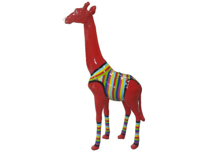 Figuras de diseño Decoraciones modernas Estatua de jirafa en el jardín Escultura Esculturas