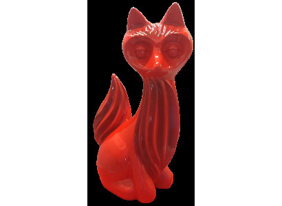 Decoración moderna Figura abstracta Figuras Abstracto Estatuas Escultura Zorro 60cm