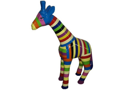 Diseño decorativo estatua jardín pintada a mano esculturas estatuas sala de estar