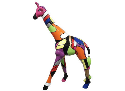 Diseño decorativo estatua esculturas pintadas a mano estatuas sala de estar figuras de jardín