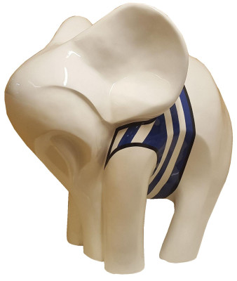 Diseñador Figura Estatua Figuras Modernas Decoración Elefante Decoración Esculturas de jardín