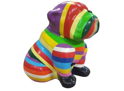Figuras de diseñador Decoraciones modernas Perro de madera Estatua nueva Escultura Esculturas