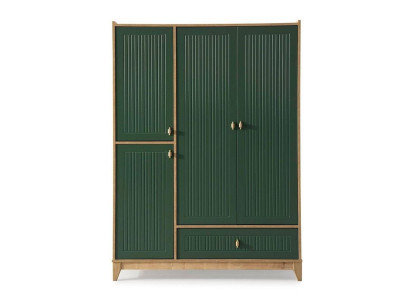 Armario verde de lujo de madera para habitación infantil - novedad.