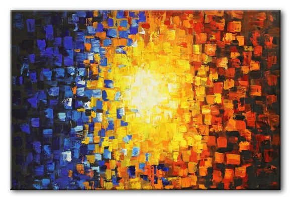 Pinturas lienzo abstracta moderna arte imagen oleo cuadro oleo pinturas pintadas a mano