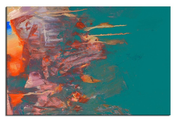 Cuadros Pinturas al óleo Pinturas a mano Bastidor de cuña Arte moderno abstracto Imagen Óleo Nuevo