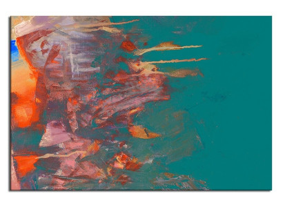 Cuadros Pinturas al óleo Pinturas a mano Bastidor de cuña Arte moderno abstracto Imagen Óleo Nuevo