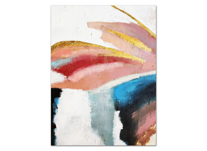 Cuadro de óleo abstracto imágenes pintura al óleo hecho a mano abstracto 90x120cm obra de arte