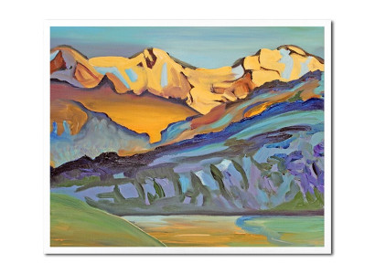 Pintura abstracta al óleo Cuadro Pinturas Oleo Pintura al óleo Hecho a mano 43 x 53 cuadro xxl Abstracto