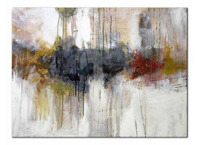 Pintura mural moderna abstracta, pintura abstracta al óleo sobre lienzo, cuadro xxl