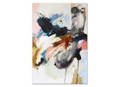 Pinturas abstractas modernas al óleo cuadro lienzo auténtico arte manual pinturas