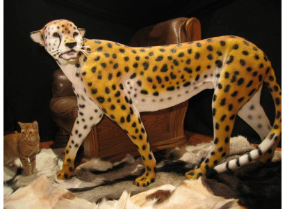 Decoración para el hogar Esculturas abstractas de leopardo Estatuas Figuras Decorativas