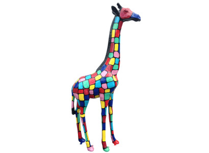 Figura abstracta de animal, hecha a mano, decoración de casa, esculturas de decoración, estatuas, figuras.