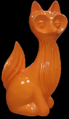 Figuras Abstractas Estatuas diseñador Loft Esculturas Coloridas Zorro Figura Abstracta