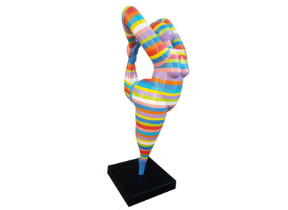 Figura abstracta de mujer, decoración hecha a mano, esculturas estatuas decorativas para el hogar.