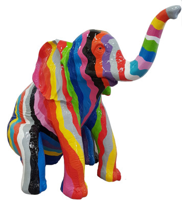 Figura de diseñador Estatua Figuras modernas Decoración Elefante Decoración Esculturas de jardín