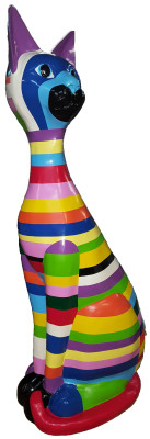 Figura abstracta Figuras Abstracto Estatuas Escultura diseñador Loft esculturas coloridas
