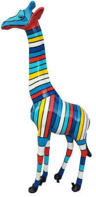 Diseño Figura Estatua Figuras Estatuas Modernas Decoración Decoración Jirafa Jardín Nuevo