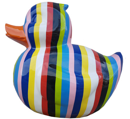 Estatuas modernas figuras abstractas esculturas de diseño figuras jardín pato nuevo