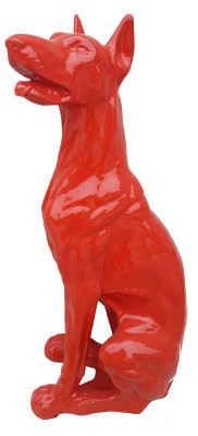 Figura de diseñador Estatua Figuras modernas Decoración Perro de jardín Escultura Esculturas