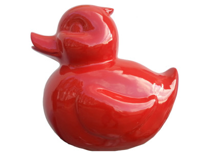 Modernas figuras abstractas, esculturas de diseñador, figuras de jardín, estatuas de pato, nuevas.