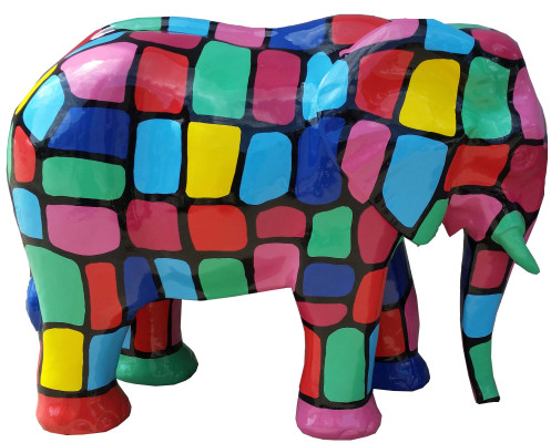 Figura de diseñador Estatua Figuras modernas Decoración Elefante Decoración Esculturas de jardín