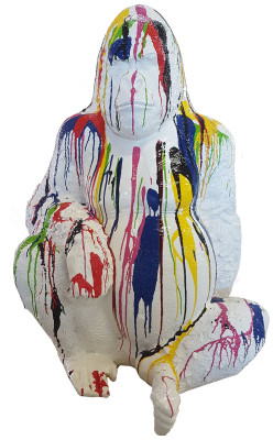 Figura de diseñador Estatua Figuras y estatuas modernas Decoración Decoración Gorila Jardín Nuevo